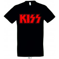  Kiss logo  Μπλούζα